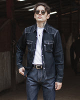 SL713 Rancher Denim Shirts - Black
