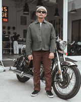 Sk867 Work Canvas 14oz. (DarkBrown)