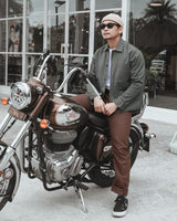 Sk867 Work Canvas 14oz. (DarkBrown)