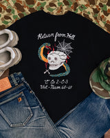 Ts761 Snake Skull (Black)