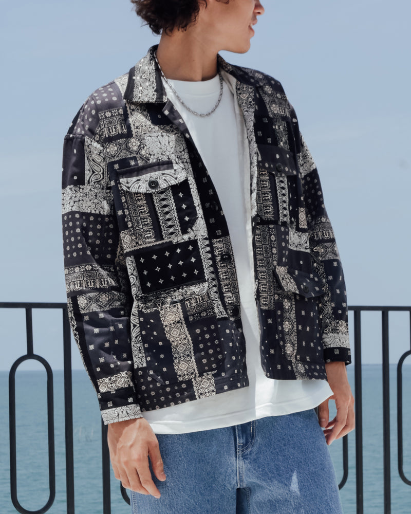 Jk909 Jack Paisley (Black)