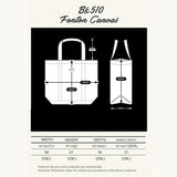 Bk510 Fenton Canvas Tote
