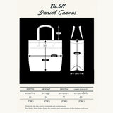 Bk511 Daniel Canvas Tote