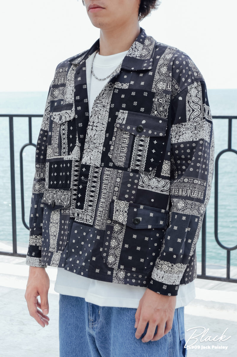 Jk909 Jack Paisley (Black)