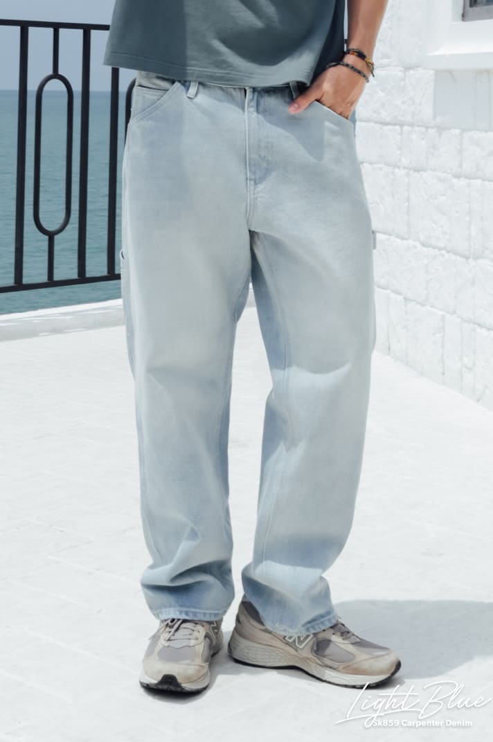 Sk859 Carpenter Denim (LightBlue)
