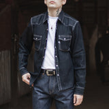 SL713 Rancher Denim Shirts - Black