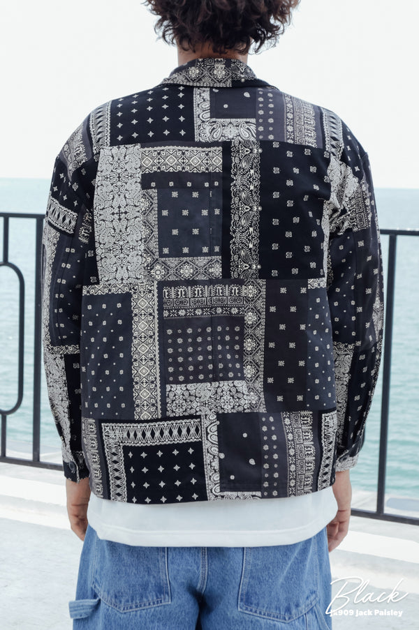 Jk909 Jack Paisley (Black)