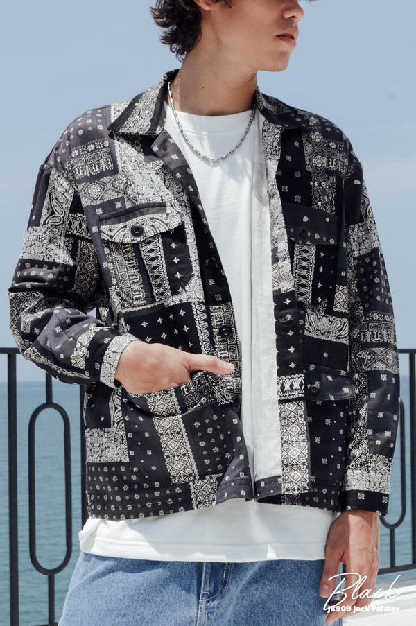 Jk909 Jack Paisley (Black)