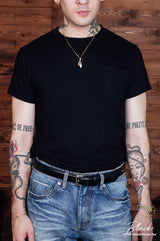 TS759 Classic Pocket Tee (Black)