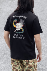 Ts761 Snake Skull (Black)