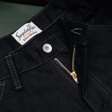 Sk858 Carpenter Denim Shorts (Black)