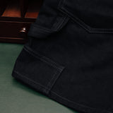 Sk858 BillyBlue Carpenter Denim Shorts (Black)