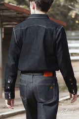 SL713 Rancher Denim Shirts - Black