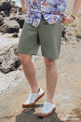 SK860 Essential Shorts 10oz. (Green)