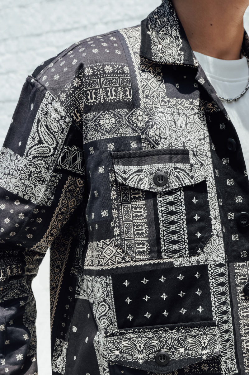 Jk909 Jack Paisley (Black)