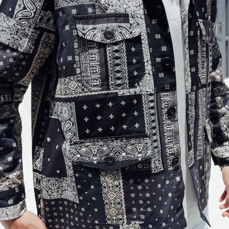 Jk909 Jack Paisley (Black)