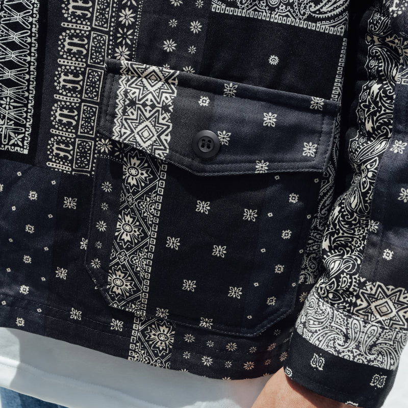 Jk909 Jack Paisley (Black)