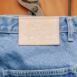 Sk858 Carpenter Denim Shorts (MidBlue)