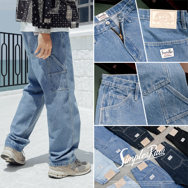 Sk859 Carpenter Denim (MidBlue)