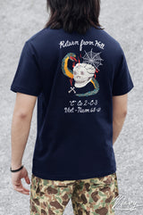 Ts761 Snake Skull (Navy)