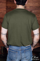 TS759 Classic Pocket Tee (Olive)