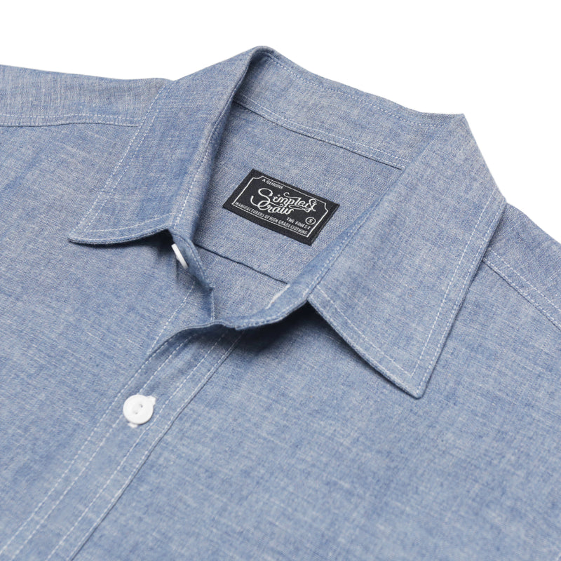 SL711 Blue Chambray