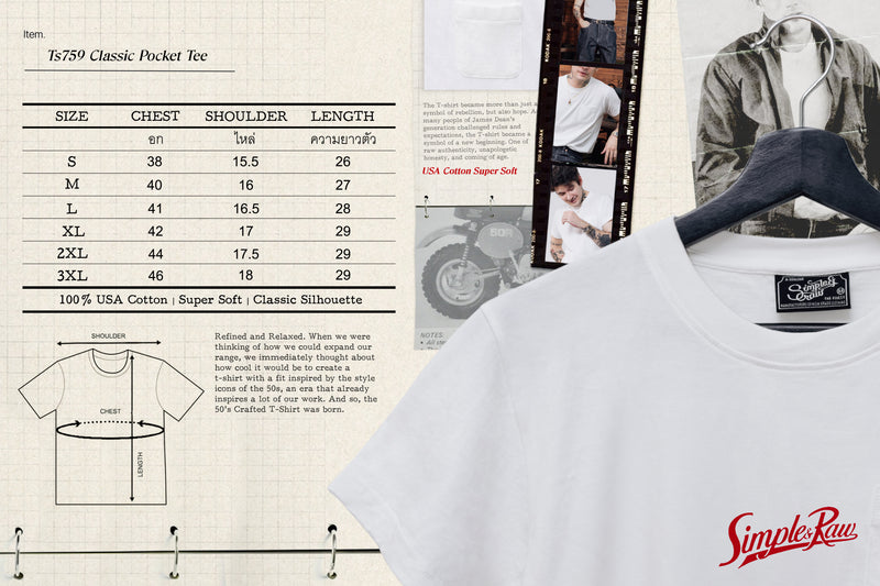 TS759 Classic Pocket Tee (Olive)