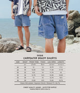 Sk858 BillyBlue Carpenter Denim Shorts (Black)