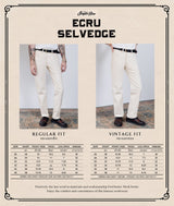 SK862 Ecru Selvedge 14oz.