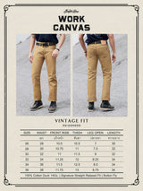 Sk867 Work Canvas 14oz. (Brown)