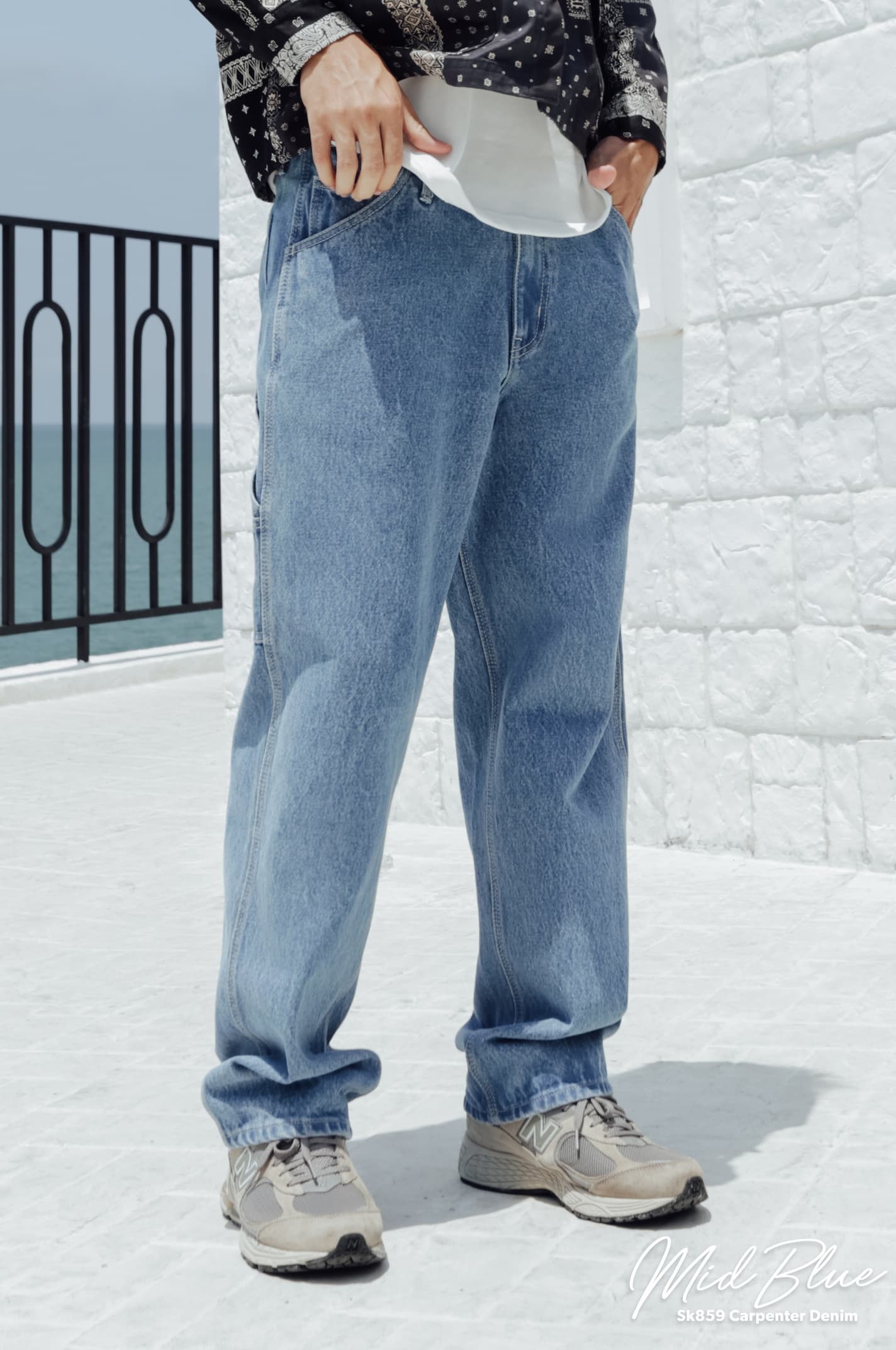 Sk859 Carpenter Denim (MidBlue)