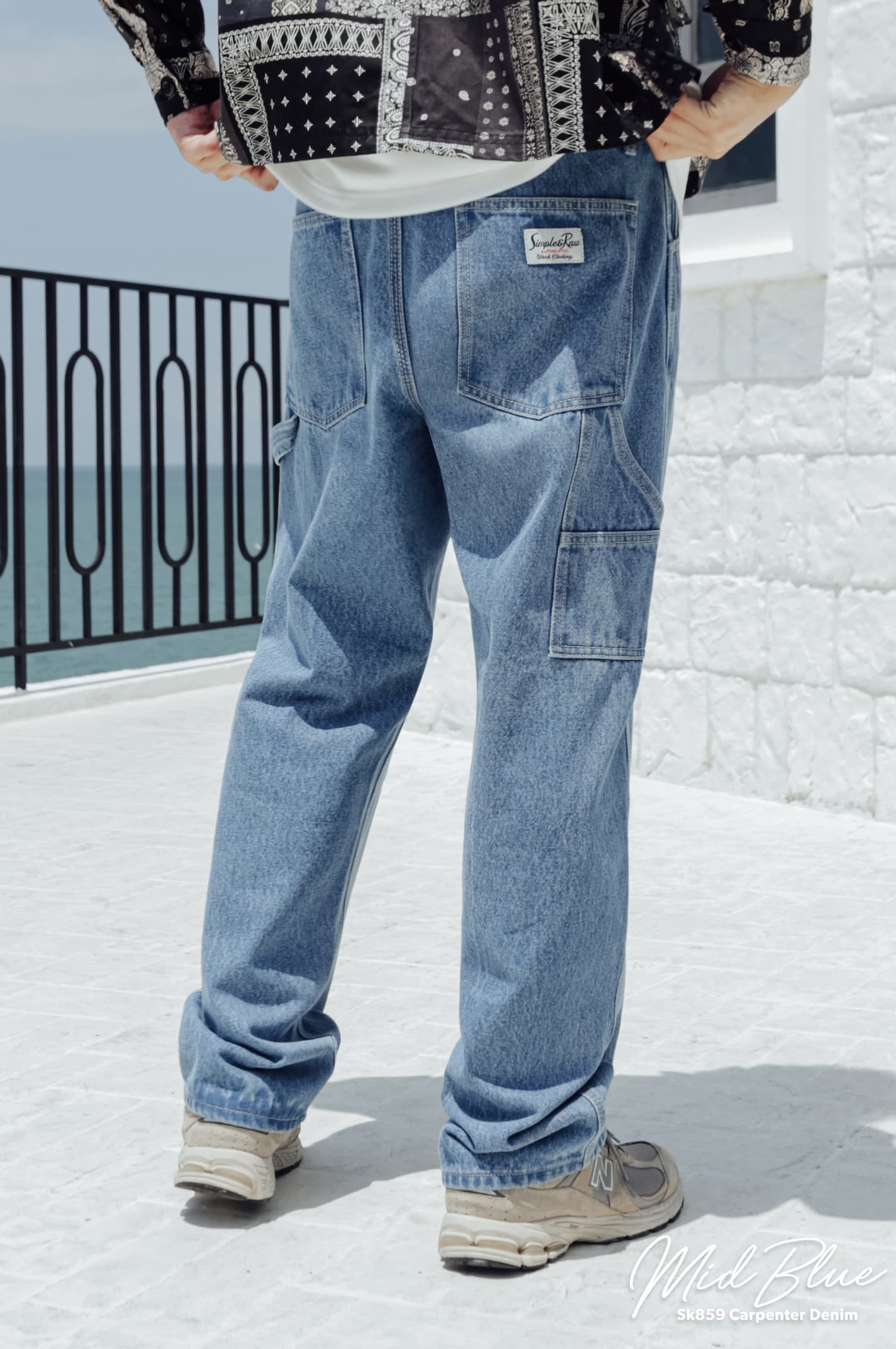 Sk859 Carpenter Denim (MidBlue)