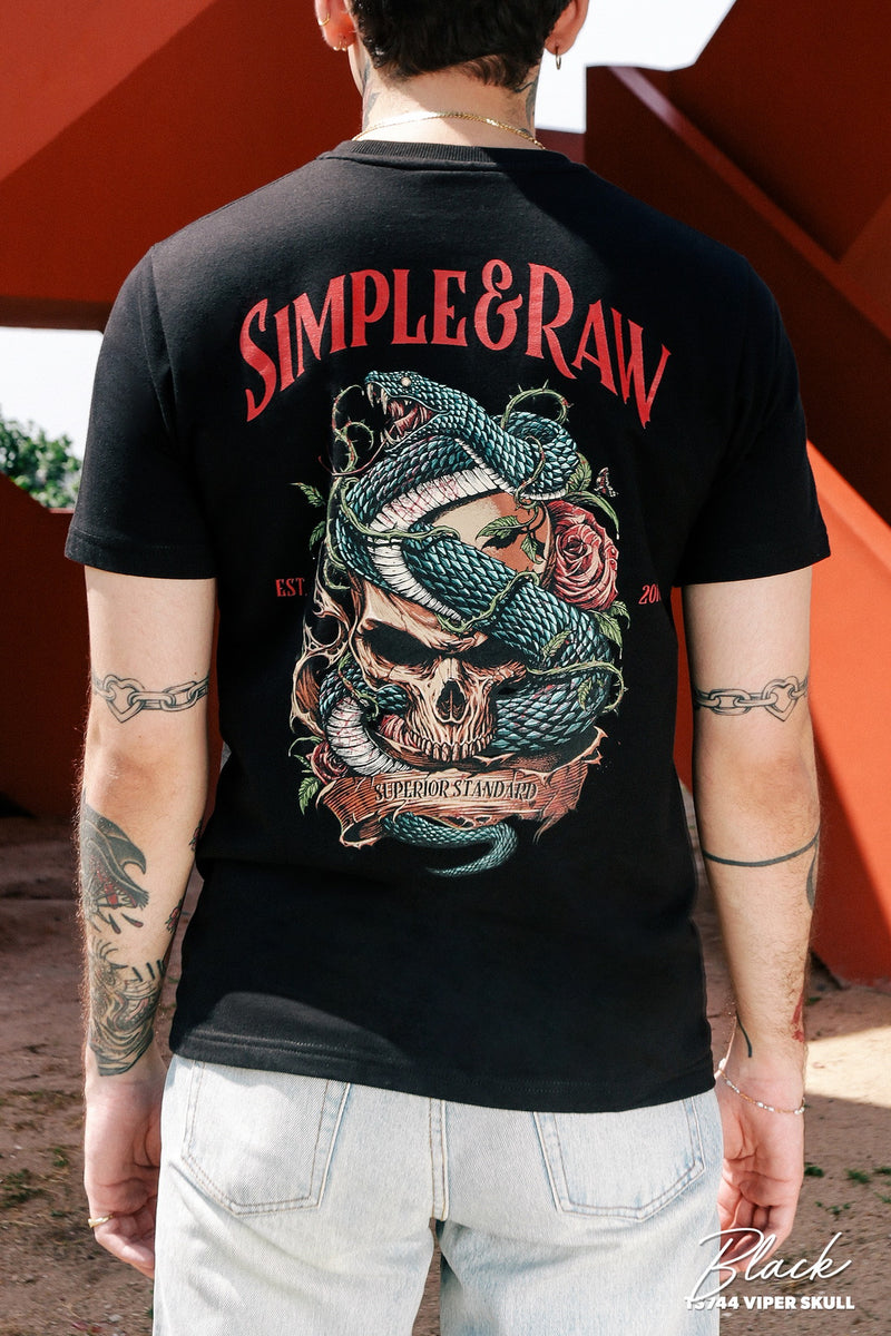 TS744 Viper Skull (Black)