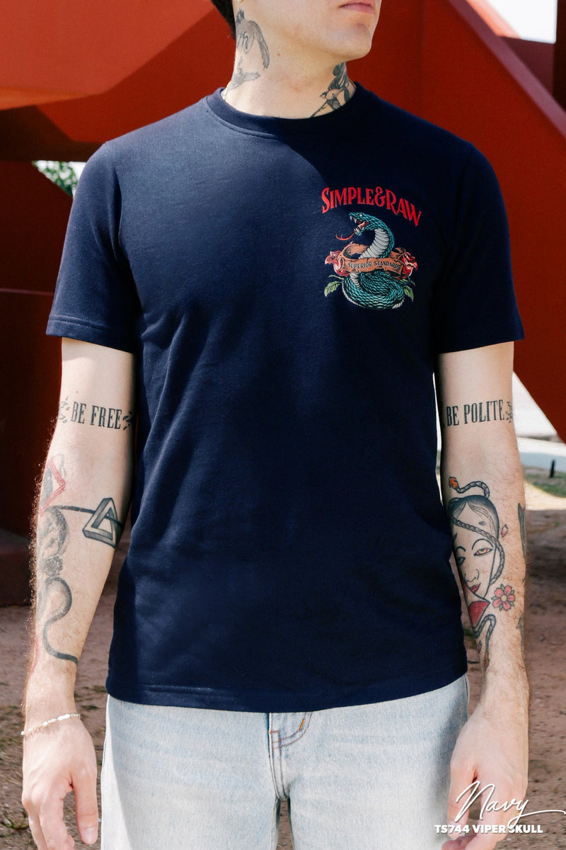 TS744 Viper Skull (Navy)