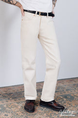 SK862 Ecru Selvedge 14oz.