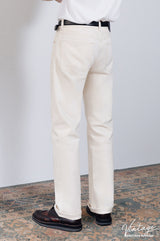SK862 Ecru Selvedge 14oz.
